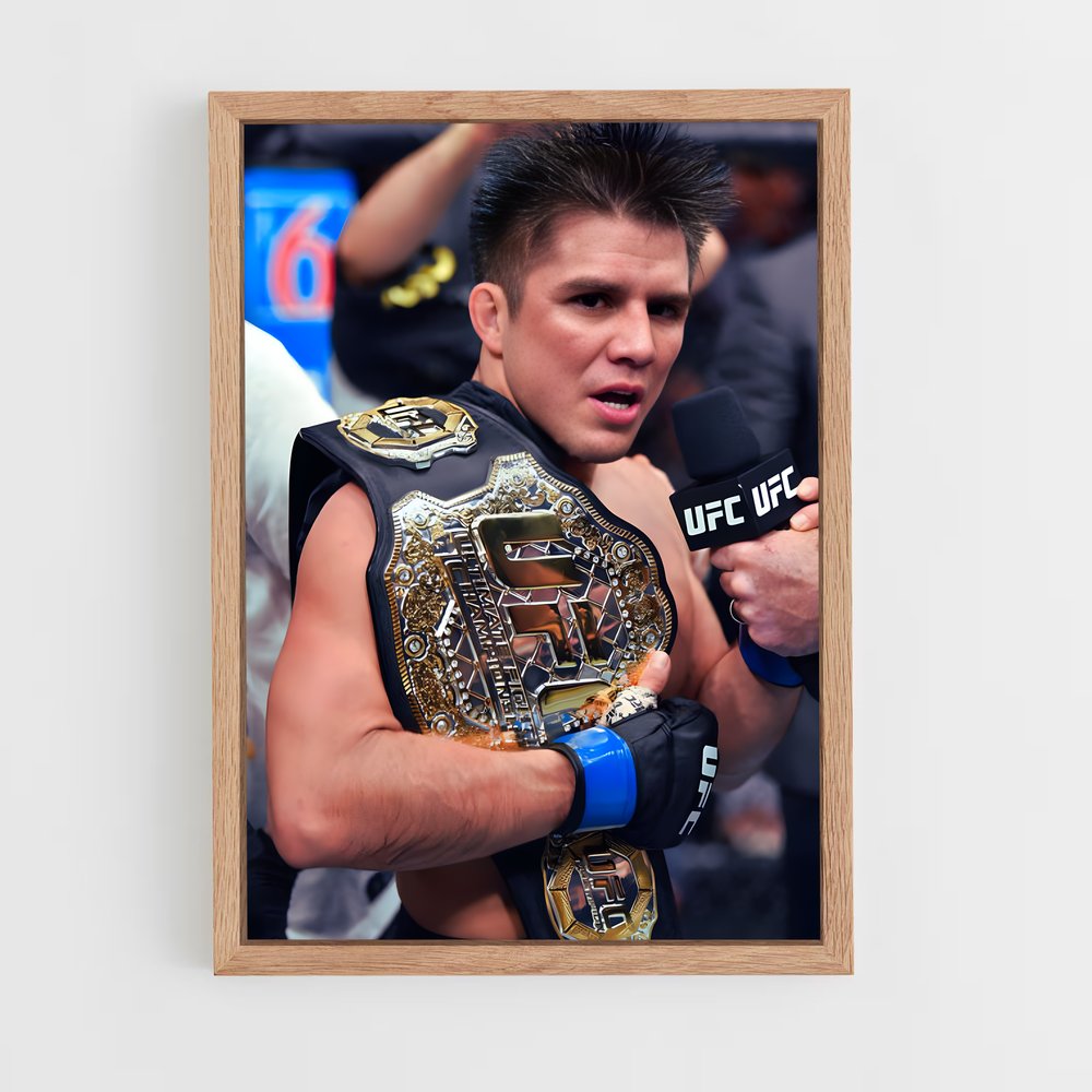 Poster Le Combat du Siècle – affiche MMA (vue 4)